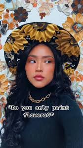 I can paint many things 😗 #impasto #handpaintedhat #acrylicpainting  #impastopainting