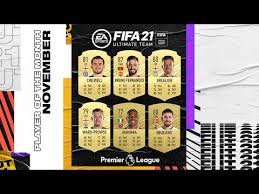 Imo they are pretty obvious choices and we have a chance of some great card, finally, compared to other potms. Fifa 21 November Potm Predictions Release Dates Nominees And Sbc Solutions For Premier League Bundesliga Ligue 1 And La Liga