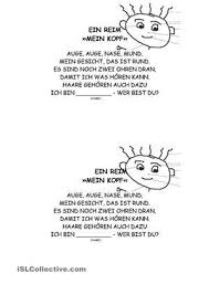 Ein Reim Fur Kleine Kinder Daf Arbeitsblatter Kinder Reime Begrussungslied Kindergarten Gedichte Fur Kinder