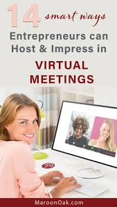 Virtual Meetings For Entrepreneurs 14 Expert Tips To Host Stand Out Virtual Assistant Jobs Job Interview Tips Hosting