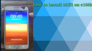 Galaxy Note Shv E160k Install Miui 4 4 4 Youtube