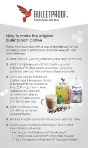 recipe how to make bulletproof coffee