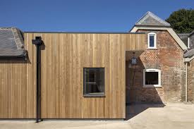 New Brimstone Poplar Cladding On Old Farmhouse Cedar Cladding Cladding Old Farmhouse