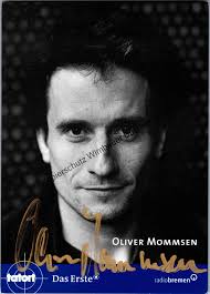Original Autogramm Oliver Hans Mommsen /// Autograph signiert signed signee  von Mommsen, Oliver Hans :: Signatur des Verfassers  Manuskript&nbsp;/&nbsp;Papierantiquität