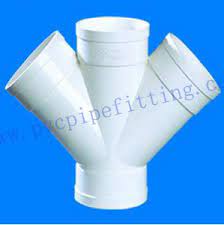 When you use a dbl combo (wye&1/8bend), you cut the allowable side arm distance by 1/2, the allowed distance for a double san tee (cross). Gb Pvc Dwv Fitting Double Wye Pvc Fitting Factory
