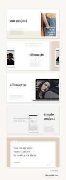 Silhouette Powerpoint Presentation Template Simple Minimal Minimalist Ppt Pptx Simplep Presentation Presentation Layout Powerpoint Presentation Design