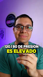 📈 120/80 de presión es ELEVADO