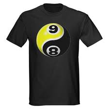 8 Ball 9 Ball Yin Yang Light T Shirt By 8 Ball 9 Ball Yin Yang Cafepress T Shirt Pool Shirts Shirts