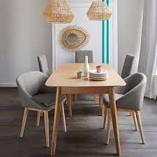 Lorsqu'elle n'est pas équipée de ses rallonges, elle peut être facilement logée dans le coin d'une pièce, ce qui permet un important gain de place. Table Evolutive 4 A 10 Couverts Biface Naturel La Redoute Interieurs La Redoute Table Salle A Manger Salle A Manger Retro Deco Salle A Manger