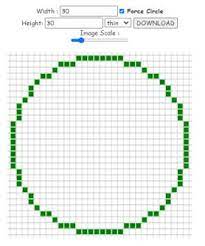 To get a perfect circle, you'll need to use command blocks and armor stands. Minecraft Circle Generator Tool Guide To Make Perfect Pixel Circles 2021