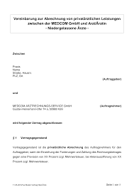 Hier finden sie eine kostenlose vorlage. Https Www Medcom Service De Fileadmin User Upload Mustervertrag Nied A Rzte Website Pdf