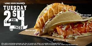 There are 360 calories in a baja fish taco from long john silver's. Long John Silver S On Twitter I Love Tacos Yes I Do I Love Tacos How About Two