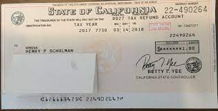 Henry Schulman On Twitter: "Well, Got My Share Of California's $6 Billion  Surplus Back. Https://T.co/Fdihwbgztb" / Twitter