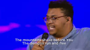 Cameron Baldwin singing Great I Am at Liberty University 2020