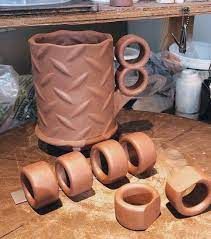 Three Super Creative Mug Handle Ideas - Ceramic Arts Network | Ceramics  Pottery Mugs, Ceramic Pottery, Pottery Mugs