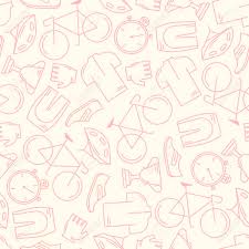 A desktop wallpaper usually portrays beautiful images of nature, photos, and pictures of varied things. Decorative Seamless Pattern With Cycling Attributes For Wallpaper Royalty Free Cliparts Vectors And Stock Illustration Image 59981972