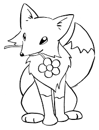 Free christmas coloring pages featuring 10 christmas characters and items. Christmas Fox Coloring Pages Coloring Pages For All Ages Coloring Home