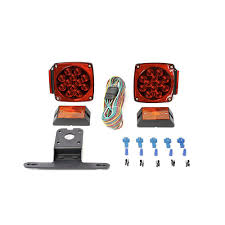 Maxxhaul 12 Volt All Led Submersible Trailer Light Kit In 2020 Led Trailer Lights Trailer Accessories Led Light Kits