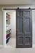 Modern Black Barn Door