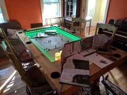 Time to get your game on! How To Build It Custom Gaming Table Idiot Tantrum