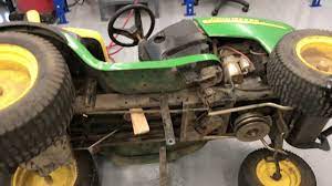 John deere la140 drive belt diagram. How To Replace A Transmission Drive Belt On John Deere L 130 Lawn Tractor Mower Youtube