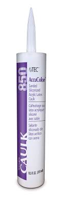 Accucolor 850 Siliconized Sanded Caulk 310 Ml - Aggranite Sinks