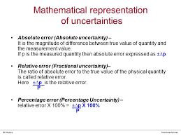 The uncertainty in a quantity can be expressed in numerical or fractional forms. How To Calculate Percentage Error With Uncertainty How To Wiki 89
