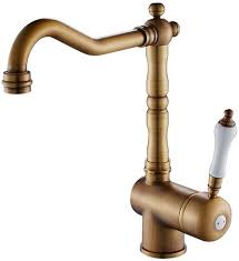Olde good things is proud to present a wide selection of antique and vintage bathroom pieces for your residential or commercial building. Faucetap Retro Copper Brushed Kitchen Sink Faucet European Hot And Cold Basin Tap Antique Washbasin Water Tap Stopcock Faucet With Ceramic Crane Tools Home Improvement Kitchen Faucets Rayvoltbike Com