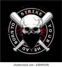 We offer an extraordinary number of hd images that will instantly freshen up your smartphone or computer. Gangster Skull Wearing Mask Baseball Stick Stock Vector Royalty Free 638494198