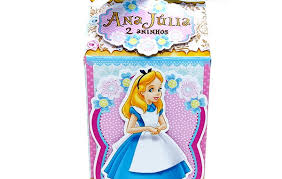 Caixa Milk 3D Alice no Pais das Maravilhas no Elo7 | Corta e Dobra  papelaria personalizada by Kátia Nishida (16AC33F)