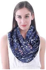 Starfish Ocean Nautical Scarf Wrap Shawl Cover Up Christmas Winter Gift :  Amazon.co.uk: Fashion