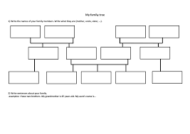 Ab My Family Tree Unterrichtsmaterial Im Fach Englisch In 2020 Schreibaufgaben Familienbaum Englischunterricht