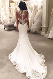 100 Most Pinnned Mermaid Wedding Dresses Wedding Dresses Sheer Wedding Dress Elegant Bridal Gown