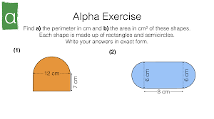As you work through the exercise regularly click. G17e Perimeter And Area Of Composite Shapes Made Up Of Polygons And Sectors Of Circles Bossmaths Com