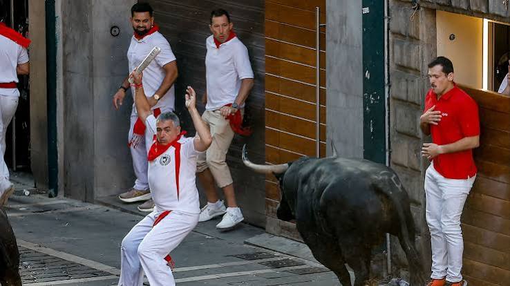 El octavo encierro de San Fermín 2026 en fotos