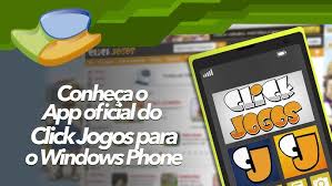 Por que nokia lumia 530 é melhor que lg v30? Conheca O App Oficial Do Click Jogos Para O Windows Phone Baixaki Youtube