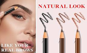 Amazon.com: Lápiz de cejas impermeable 5P, juego de lápices de cejas con  cordón para marcar, rellenar y contornear, bolígrafo de cejas, juego de  suministros de microblading, de larga duración, lápiz de cejas