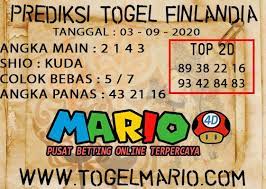 Prediksi Togel Finlandia Loterry 03 September 2020 17 Desember September 11 September