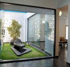 Home Designs Gallery Amazing Interior Garden With Modern Glazed Modern House Design Courtyard Design Patio Interior