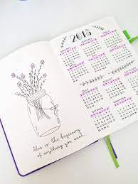 Year At Glance In My New Scribbles That Matter Bullet Journal Bullet Journal Ideas Pages Bullet Journal Quotes Bullet Journal Order