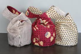 This would make a great gift. Japanese Knot Bag Sewing Crafts Knitting Project Bag Japanese Knot Bag