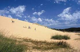 Sleeping Bear Sand Dunes Not A Place You Want To Get Lost In But The Sprawling Sand And C Sleeping Bear Dunes Sleeping Bear Sand Dunes Traverse City Michigan