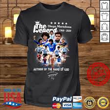The shirt worn by diego maradona when he scored his infamous 'hand of god' goal against england at the 1986 world cup could be worth €1.6 million, according to a sports memorabilia expert. The Legend Diego Maradona 1960 2020 Author Of The Hand Of God Shirt