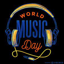 Radio station internet radio world radio day music xone fm, 99 minus 50, blue, computer, logo png. World Music Day Poster Vector Download