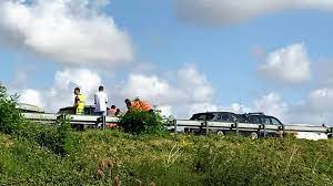 Suite à l'accident, le cond. O8beh0gcpqrtm