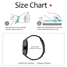 us 3 92 48 off aliexpress com buy 22mm 20mm stainless steel metal watch band for samsung gear s3 frontier gear s2 classic easy release watch band