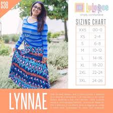 Lynnae Size Chart In 2019 Lularoe Size Chart Lularoe