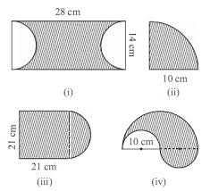 Luas total bangun yang diarsir adalah 329 cm2. Contoh Soal Lingkaran Yang Diarsir