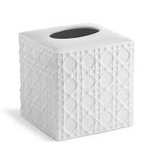 Shop for rattan tissue box cover online at target. Kassatex Rattan Tissue Box Cover In White Bed Bath Beyond