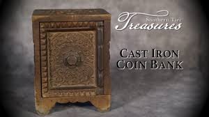Antique cast iron metal arcade elephant coin bank. Southern Tier Treasures Cast Iron Coin Bank Episode 10 Wskg